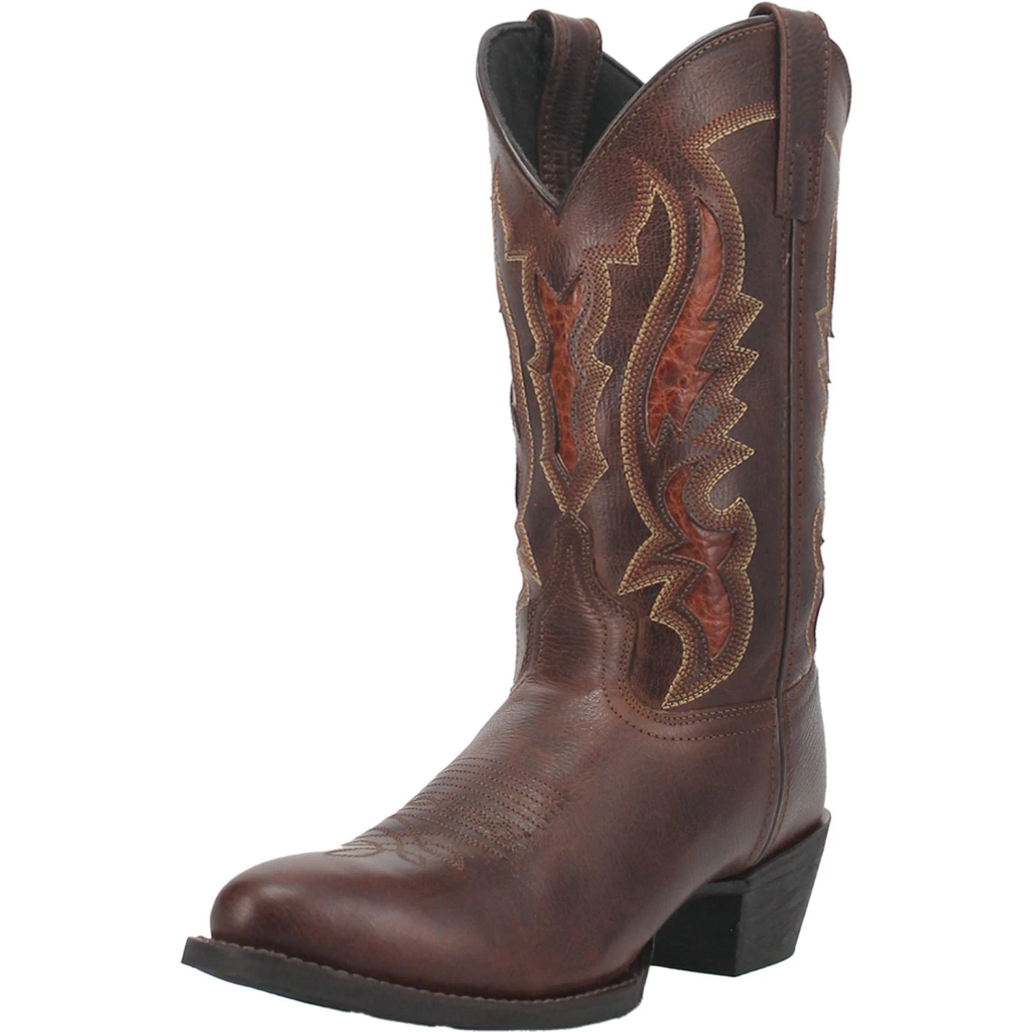 Laredo Tan Silas Round Toe Boots 3 Laredo Tan Silas Round Toe Boots