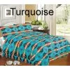 Southwest 4 Pc Queen Luxury Comforter Set - Turquoise -Ariat Store 0445TURQUOISE