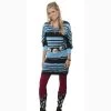 Cruel Girl Turquoise And Black Stripe Dress -Ariat Store 04c767327928ce180240b5fd643fa5f2