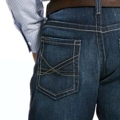 Ariat Men's M5 Straight Leg Robbie Jean -Ariat Store 10032319 03