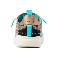 Ariat Women's Leopard Stud Hilo -Ariat Store 10044429 heel