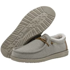 Heydude Hey Dude Wally Herringbone Grey -Ariat Store 110063133 WALLY HERRINGBONE GREY LEFT 3 27965