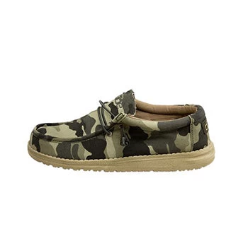 Heydude Hey Dude Men's Wally Canvas Camo Shoe 3 Heydude Hey Dude Men's Wally Canvas Camo Shoe