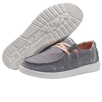 Heydude Hey Dude Women's Wendy Boho Grey 5 Heydude Hey Dude Women's Wendy Boho Grey - Image 3