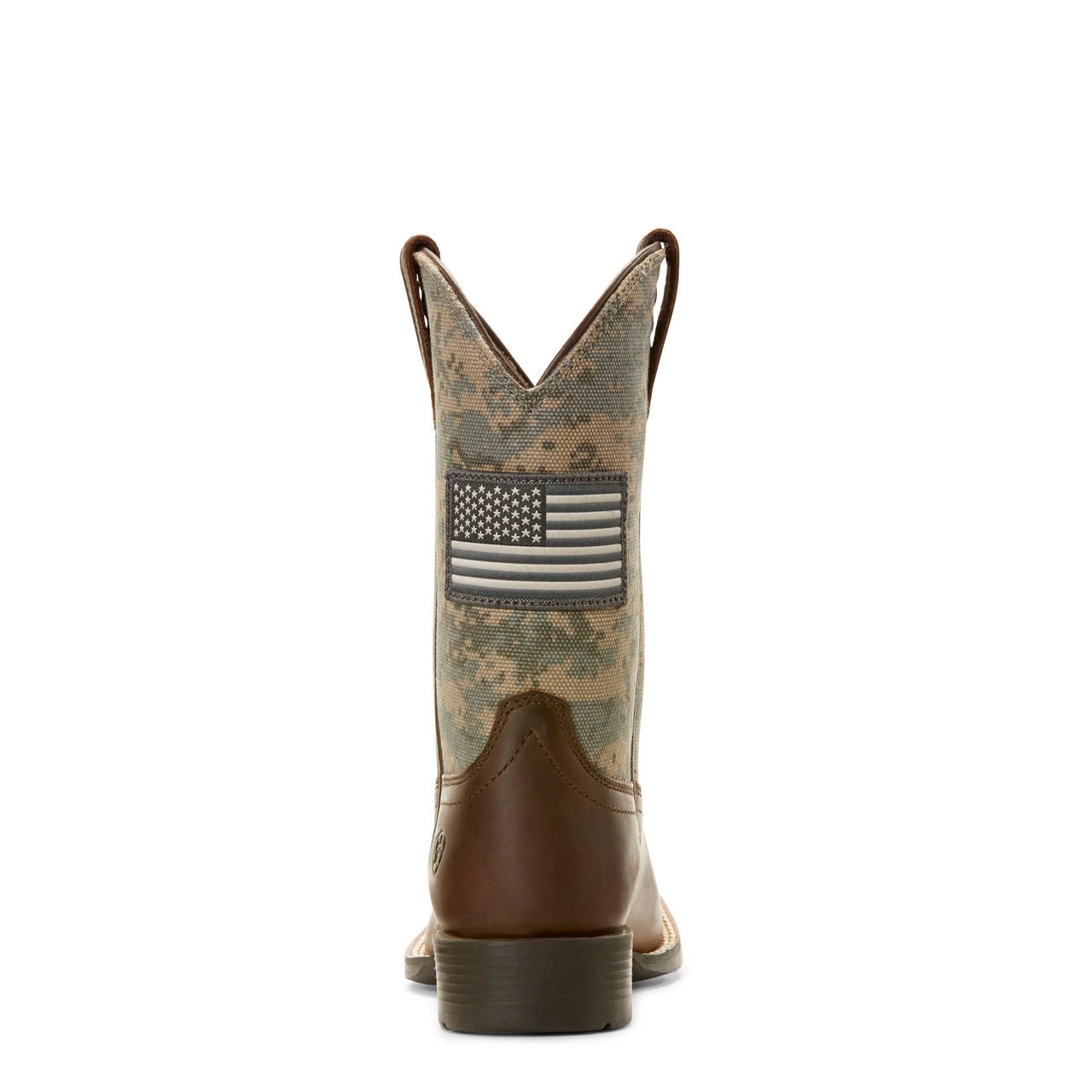 Ariat Kid's Sage And Brown Camo Patriot Square Toe Boot 5 Ariat Kid's Sage And Brown Camo Patriot Square Toe Boot - Image 3