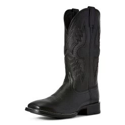 Ariat Men's Black Carbon Solado VentTEK Square Toe Boot