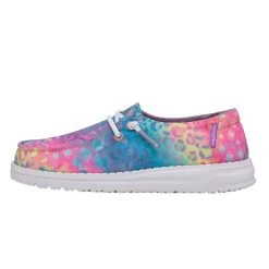 Heydude Hey Dude Wendy Flow Leopard Girls Casual Shoe -Ariat Store 130129010 WENDY YOUTH FLOW LEOPARD LEFT 1 a963b466 7428 4ade a2b4 7cc75a1a7c88