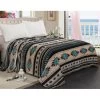Southwest Silk Aztec Print Queen Size Blanket -Ariat Store 1557 1709