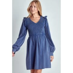 Washed Smocked Bust Flare Dress -Ariat Store 17540743 3a32119c 6ae9 4ab4 a730 3cdb5ba5b26e