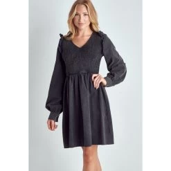 Washed Smocked Bust Flare Dress -Ariat Store 17540743 fbbfc83f 71ce 4ba6 aa6f 2cb30602dba5