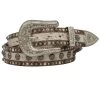 Brown Embossed Hide Belt 2 Brown Embossed Hide Belt -Ariat Store 1 12 BRN FLRL EMB HAIR ANT SI prod 70666 l DA1844