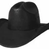 Black McGraw Straw Hat -Ariat Store 1e798dc5714aa62df8473ef0c4da46af