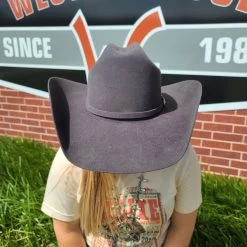 American 7X Steel Grey Felt Hat -Ariat Store 20200506 154637