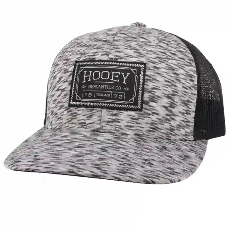 Hooey Wht/Blk Pattern Cap-Hooey Doc Patch 3 Hooey Wht/Blk Pattern Cap-Hooey Doc Patch