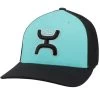 Hooey Youth Turquoise And Black Cap-Black Hooey Up Patch