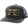 Hooey High Profile Heather Black Cap-Western Original Logo -Ariat Store 2229T BK02 800x 418ab110 a914 41da 8979 4a1c3d3e23eb