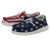 Heydude Hey Dude Youth Wally American Flag 2 Heydude Hey Dude Youth Wally American Flag -Ariat Store 40046 9CW WALLYYOUTHPATRIOTIC AMERICANFLAG PAIRSIDE