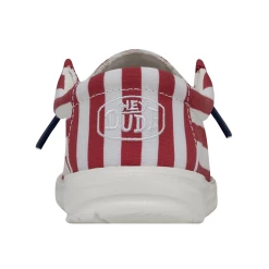 Heydude Hey Dude Youth Wally American Flag -Ariat Store 40046 9CW WALLYYOUTHPATRIOTIC AMERICANFLAG RIGHTBACK