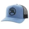 Hooey High Profile Denim Blue/Char Cap-Roughy Logo