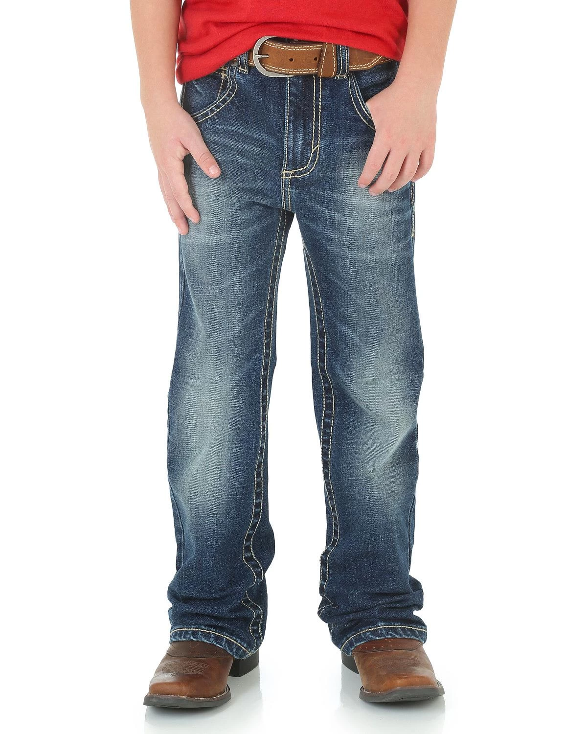 Wrangler Boys 20X Vintage Bootcut Slim Fit Jean 4 Wrangler Boys 20X Vintage Bootcut Slim Fit Jean - Image 2