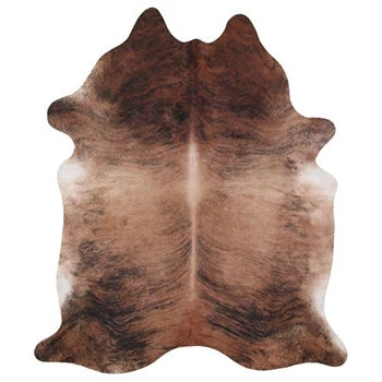 Brindle Large Cowhide Rug 6 Brindle Large Cowhide Rug - Image 4