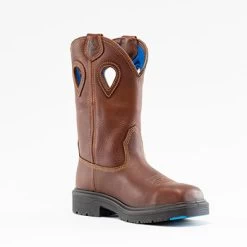 Comfortable Waterproof Steel Toe Work Boot -Ariat Store 813945 OAK 1