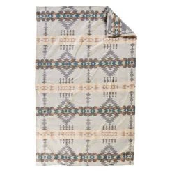 Pendleton Rancho Arroyo Pebble Organic Cotton Blanket