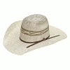 Ariat 2 Tone Punchy Cowboy Straw Hat -Ariat Store A73164