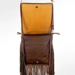 American Darling Cactus Tooled With Fringe Purse 11 American Darling Cactus Tooled With Fringe Purse -Ariat Store ADBG396b