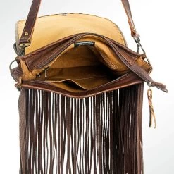 American Darling Cactus Tooled With Fringe Purse 12 American Darling Cactus Tooled With Fringe Purse -Ariat Store ADBG396c