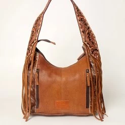 American Darling Conceal Carry Brown Hide Shoulder Bag 12 American Darling Conceal Carry Brown Hide Shoulder Bag -Ariat Store ADBGI112C E