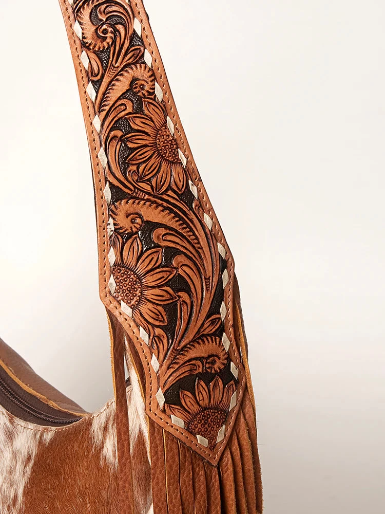 American Darling Conceal Carry Brown Hide Shoulder Bag 7 American Darling Conceal Carry Brown Hide Shoulder Bag - Image 5