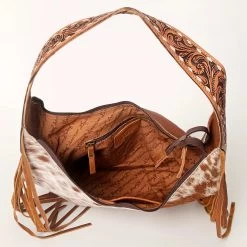 American Darling Conceal Carry Brown Hide Shoulder Bag 11 American Darling Conceal Carry Brown Hide Shoulder Bag -Ariat Store ADBGI112C G