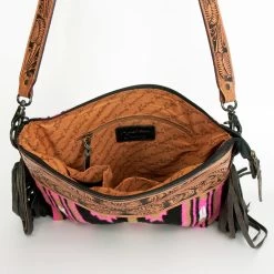 American Darling Hot Pink Aztec Print Bag -Ariat Store ADBGZ228F