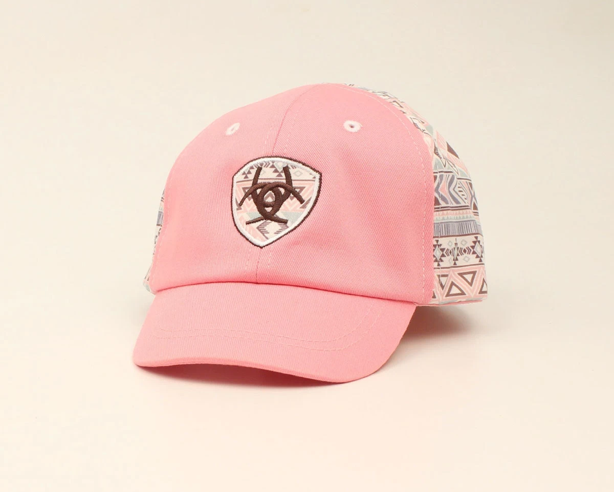 Ariat Infant Pink Aztec Cap 3 Ariat Infant Pink Aztec Cap