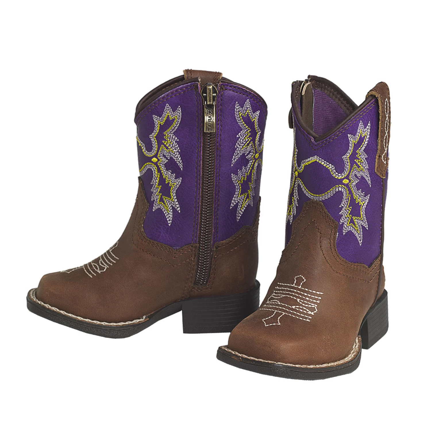Ariat Girl's Lil' Stompers Tombstone Boots 3 Ariat Girl's Lil' Stompers Tombstone Boots