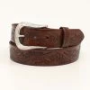 Ariat Women's Floral Belt 2 Ariat Women's Floral Belt -Ariat Store Ariat Ladies Belt Floral Embossed Brown prd 80953 s a1533802