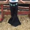 Distressed Black Toddler Bell Bottoms -Ariat Store BlkDenimbell