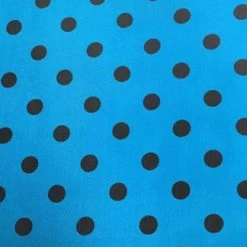Wyoming Traders Aqua Polka Dot Wild Rag