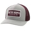 Hooey YOUTH Maroon/Grey Cap-Cactus Rope Patch -Ariat Store CR08402 800x 7c5617af 793b 4287 8f1f 80674c2112aa