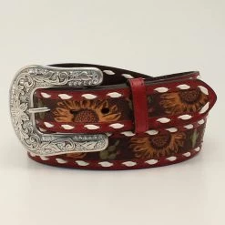 Angel Ranch Sunflower Cactus Belt