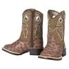 Toddler Brown Ostrich Brant Square Toe Boot 2 Toddler Brown Ostrich Brant Square Toe Boot -Ariat Store DBL Barrel Brant Toddler Boots prod 55409 l 4410102