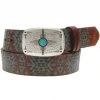 Hooey Ladies Leather Belt-Brown/Turq Embossed 2 Hooey Ladies Leather Belt-Brown/Turq Embossed -Ariat Store HWBLT010 FRONT 800x ce9a9530 9bc8 423a aaa1 143fc3d4be4b