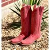 Olathe Cherry Red Buffamonte Boots -Ariat Store IMG 8593