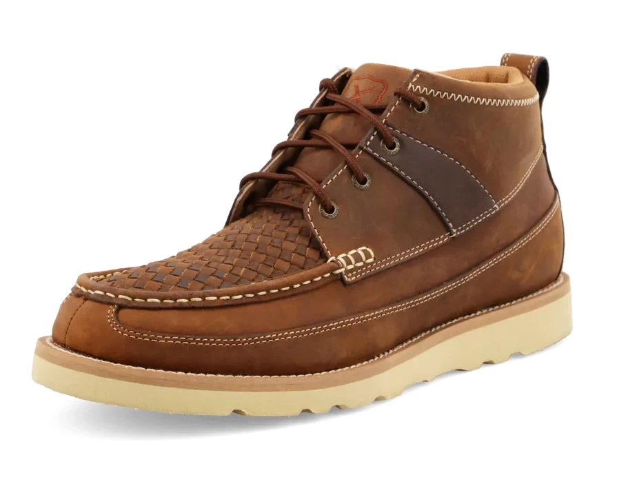 Twisted X Men's Oil Brown Weave Casual 3 Twisted X Men's Oil Brown Weave Casual