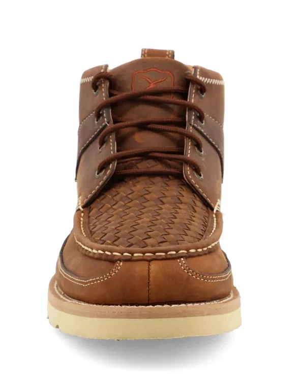 Twisted X Men's Oil Brown Weave Casual 5 Twisted X Men's Oil Brown Weave Casual - Image 3
