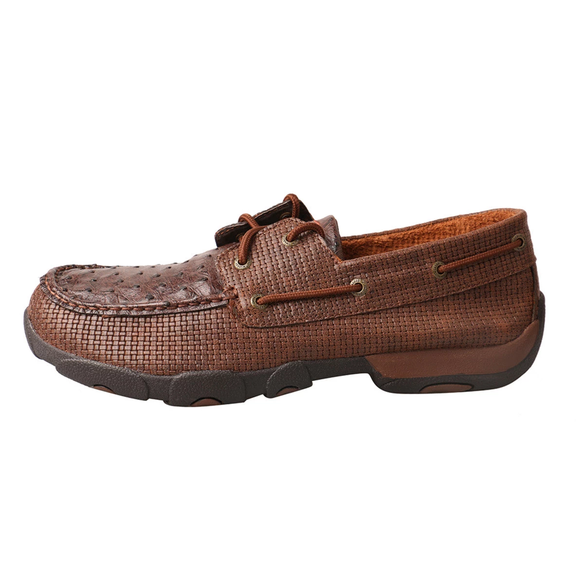 Twisted X Men's Brown Ostrich Shoe 4 Twisted X Men's Brown Ostrich Shoe - Image 2