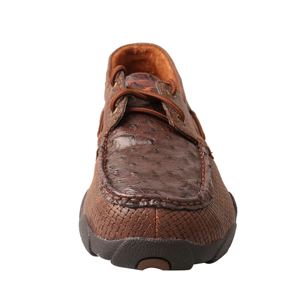 Twisted X Men's Brown Ostrich Shoe 6 Twisted X Men's Brown Ostrich Shoe - Image 4