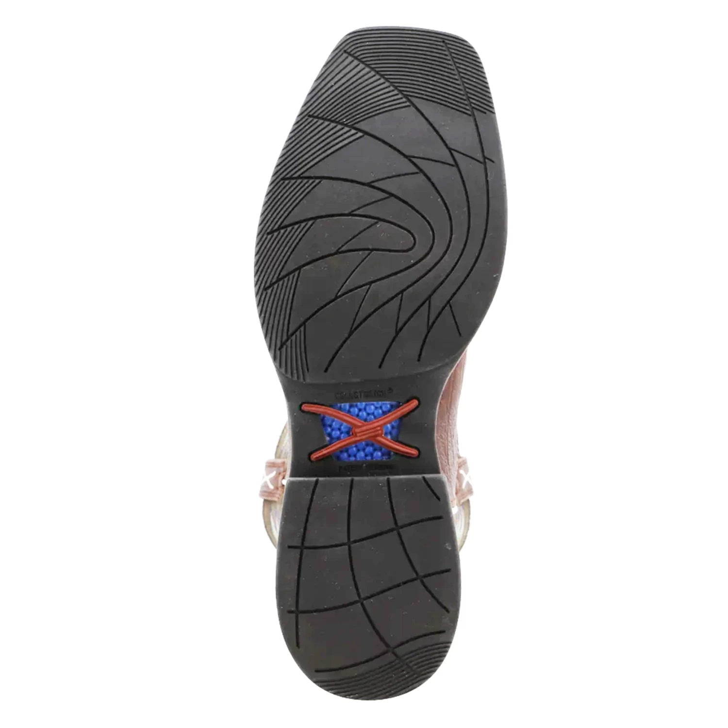 Twisted X Men's 11" Elephant Print Square Toe Tech X Boot- Brown And Green Top 5 Twisted X Men's 11" Elephant Print Square Toe Tech X Boot- Brown And Green Top - Image 3