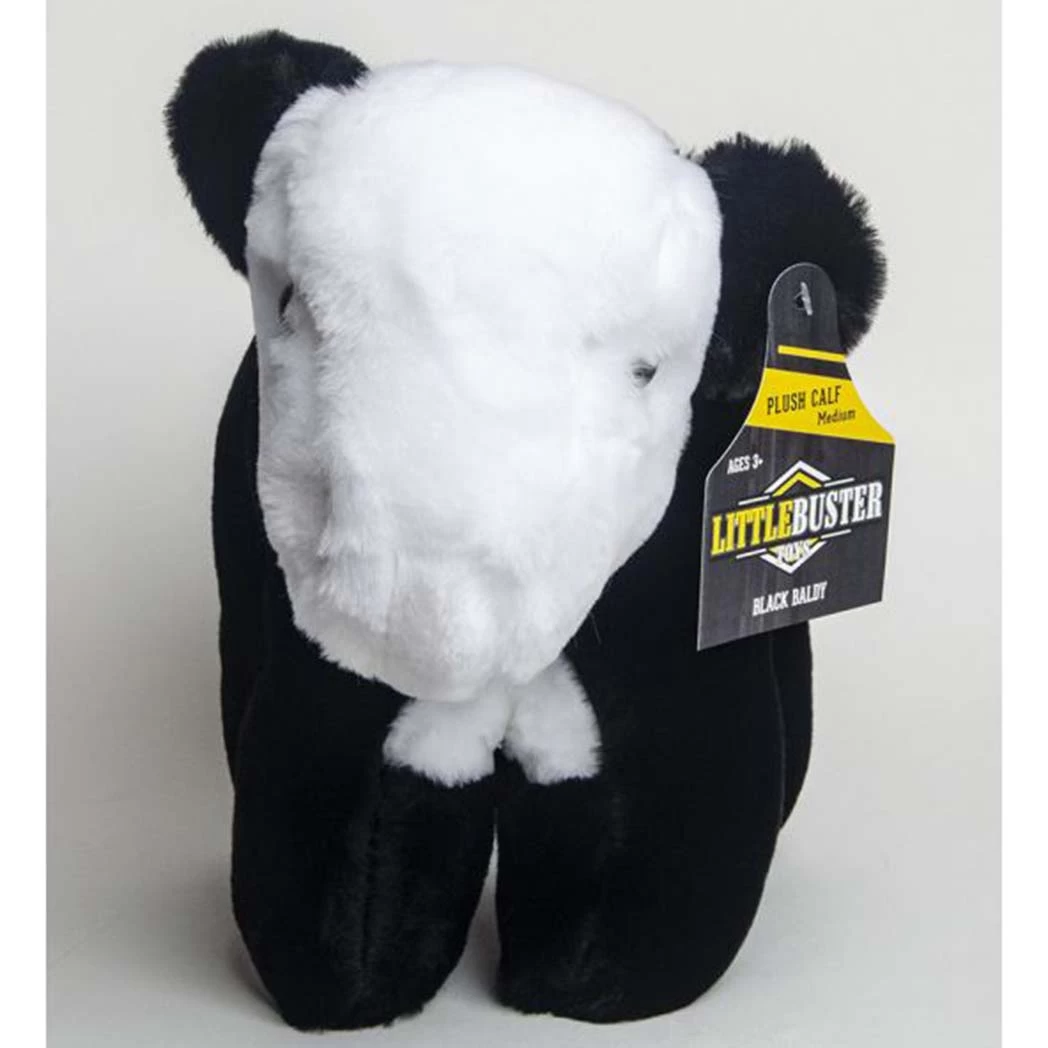 Little Buster Medium Plush Black Baldy 4 Little Buster Medium Plush Black Baldy - Image 2